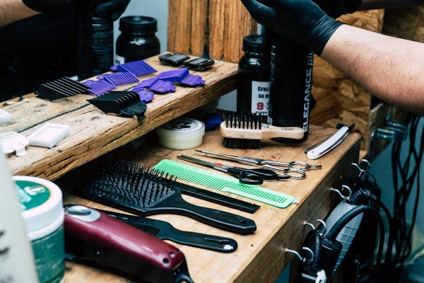 Professional Barber Tools