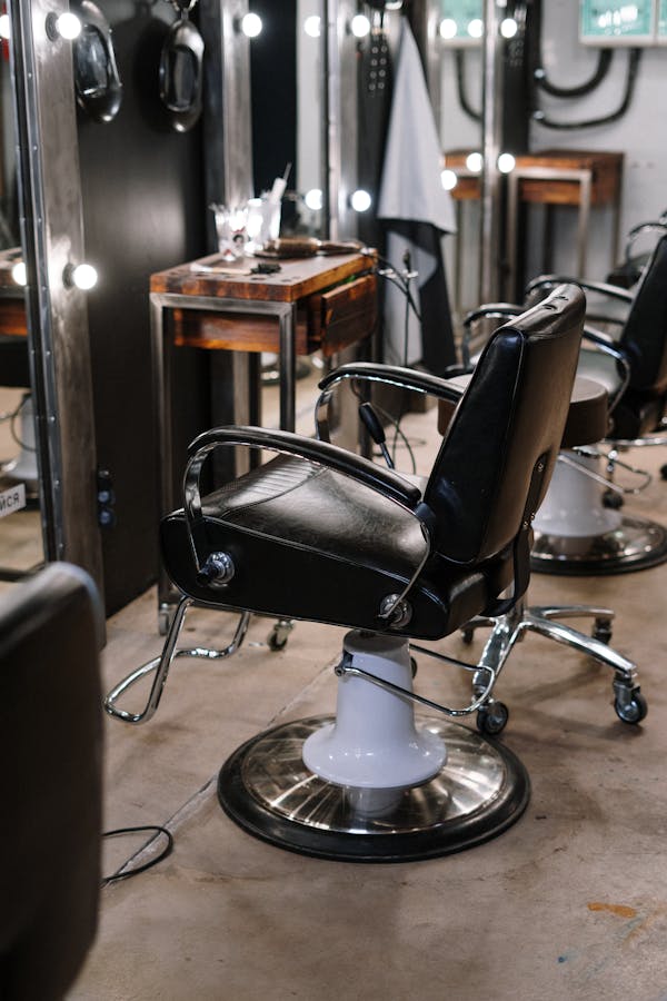 Modern Barbershop Interior