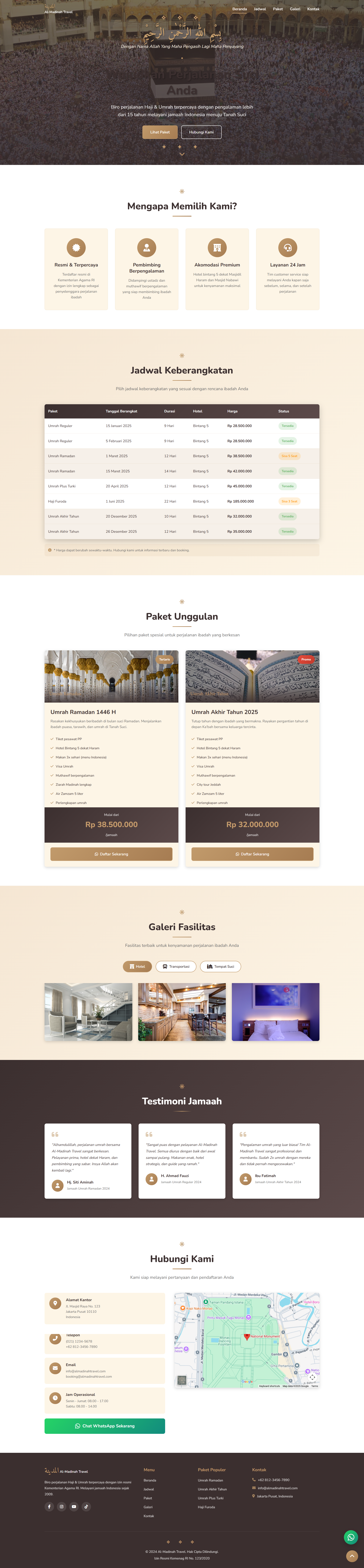 Demo Al-Madinah Travel